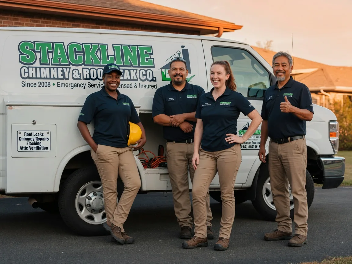 Chimney flashing repair company in Clyde, MO